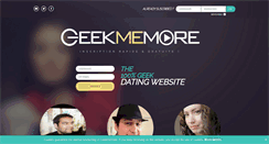 Desktop Screenshot of geekmemore.com